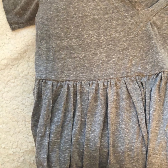 Gray Babydoll Shirt - Picture 2 of 6